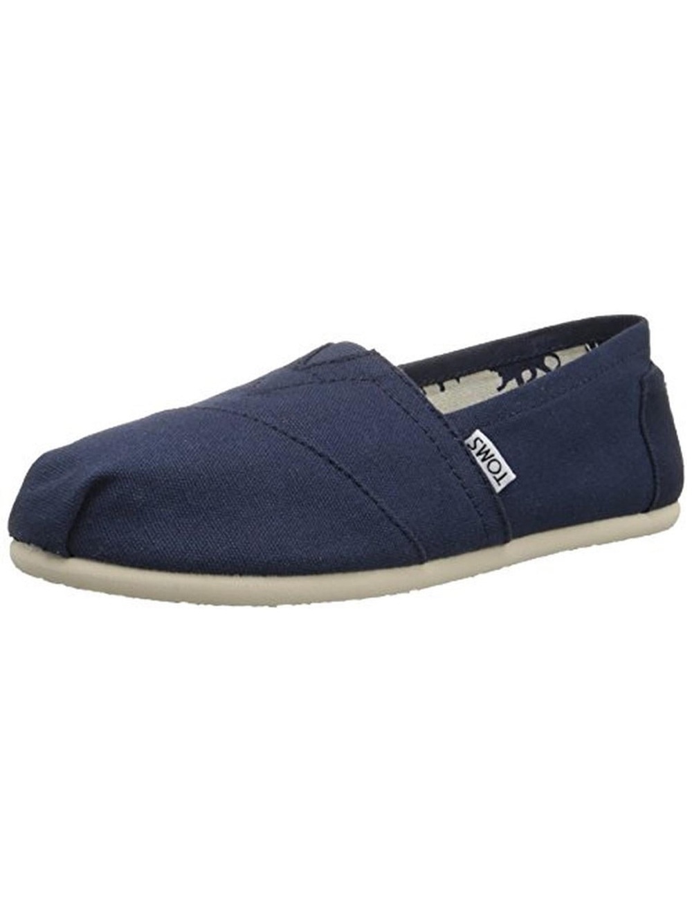 NWT Toms Men's Navy Canvas Slip-On Loafer